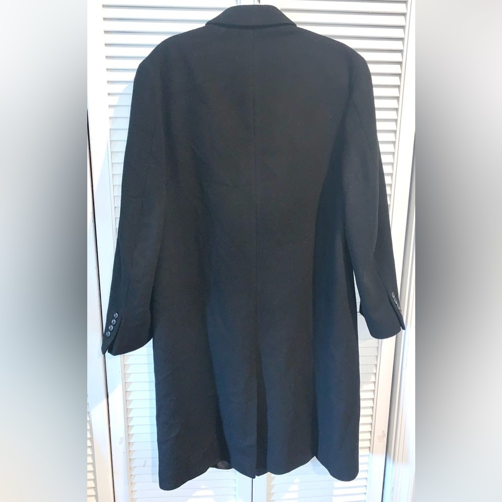London Fog Vintage Wool Double breasted Men’s long Coat 38S - Picture 6 of 15